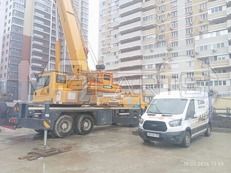 Техническое обслуживание на автокране XCMG - 2